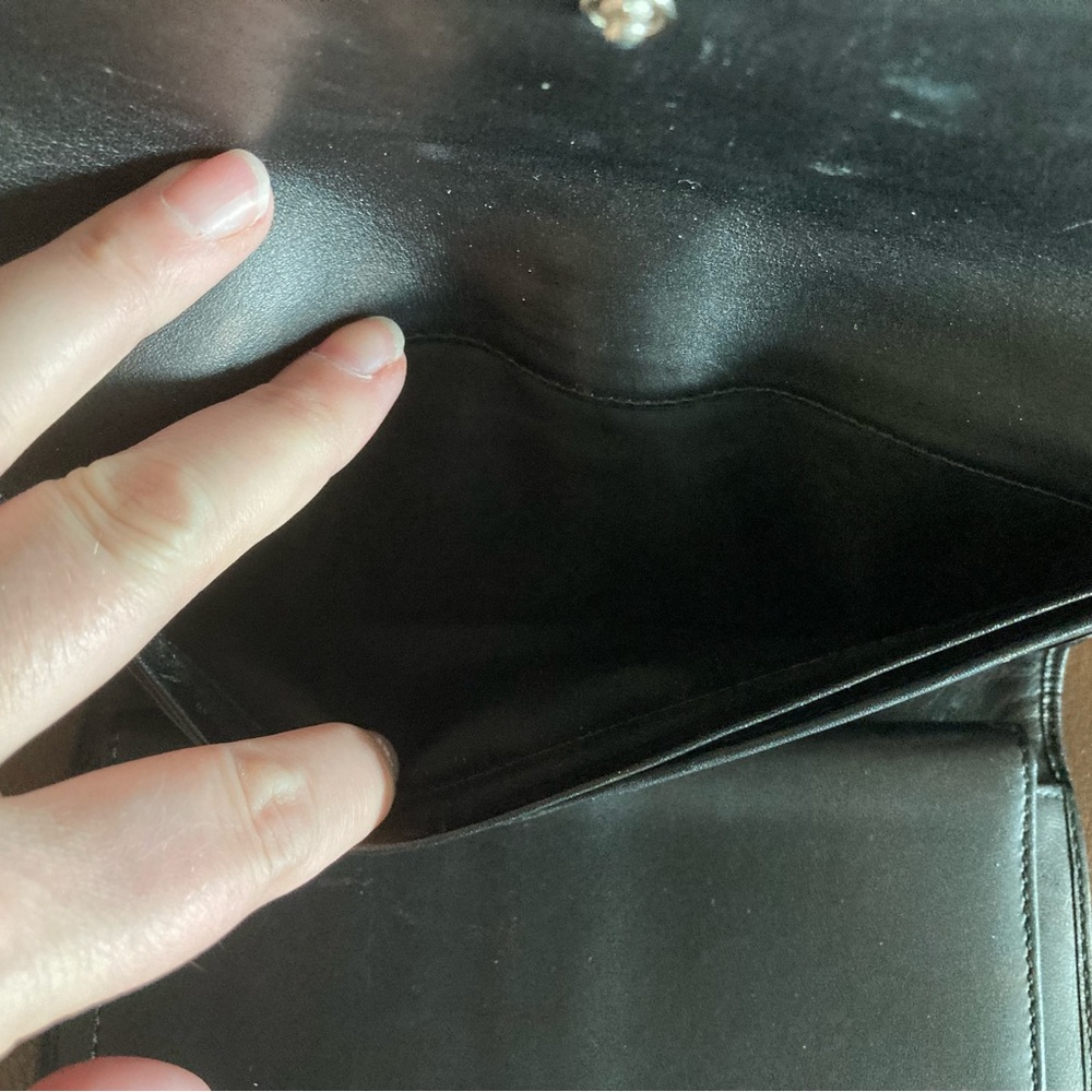 Authentic Coach Monogram Black Wallet - image 5